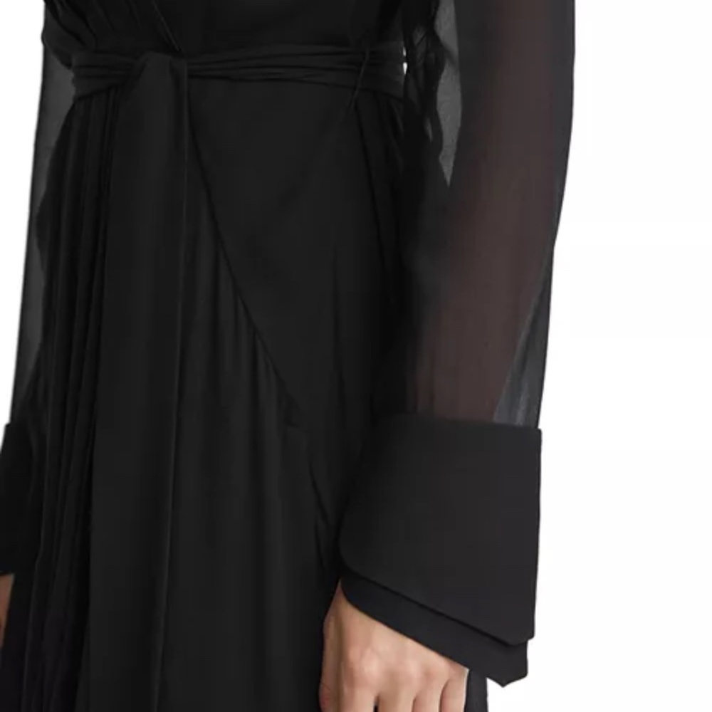 REISS Callie Ruffle Maxi Dress Size 8 - Picture 16 of 16